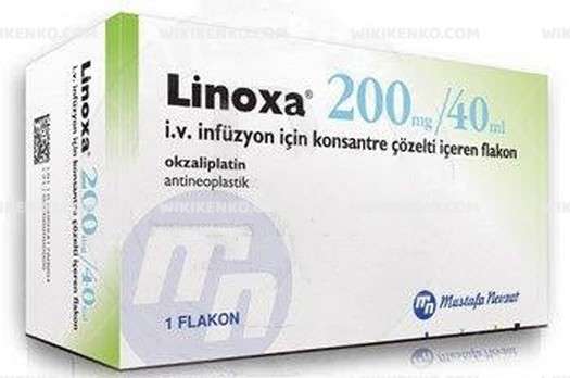 LINOXA 200 MG/40 ML IV INFUZYON ICIN KONSANTRE COZELTI ICEREN 1 FLAKON 1 LINOXA 200 MG 40 ML IV INFUZYON ICIN KONSANTRE COZELTI ICEREN 1 FLAKON 31517