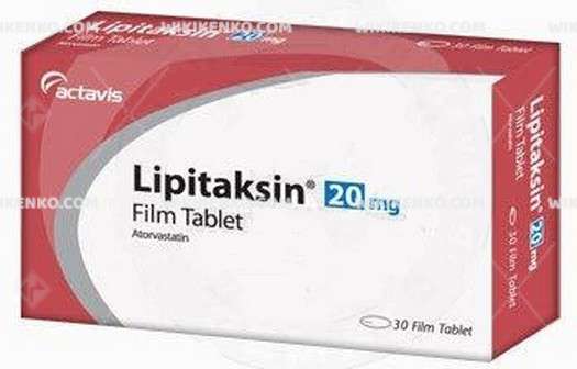 LIPITAKSIN 20 MG 30 FILM TABLET 1 LIPITAKSIN 20 MG 30 FILM TABLET 31528