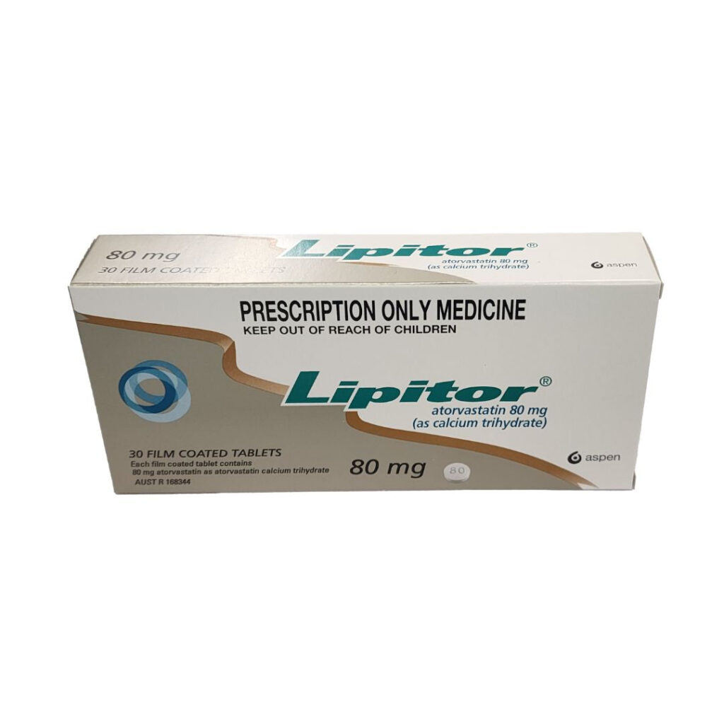 LIPITOR 80 MG 30 FILM TABLET 1 LIPITOR 80 MG 30 FILM TABLET 23036