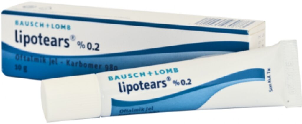 LIPOTEARS %0,2 OFTALMIK JEL,10 GR 1 LIPOTEARS 02 OFTALMIK JEL10 GR 31536