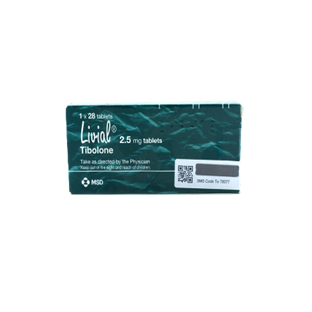LIVIAL 2,5 MG 28 TABLET 1 LIVIAL 25 MG 28 TABLET 31553