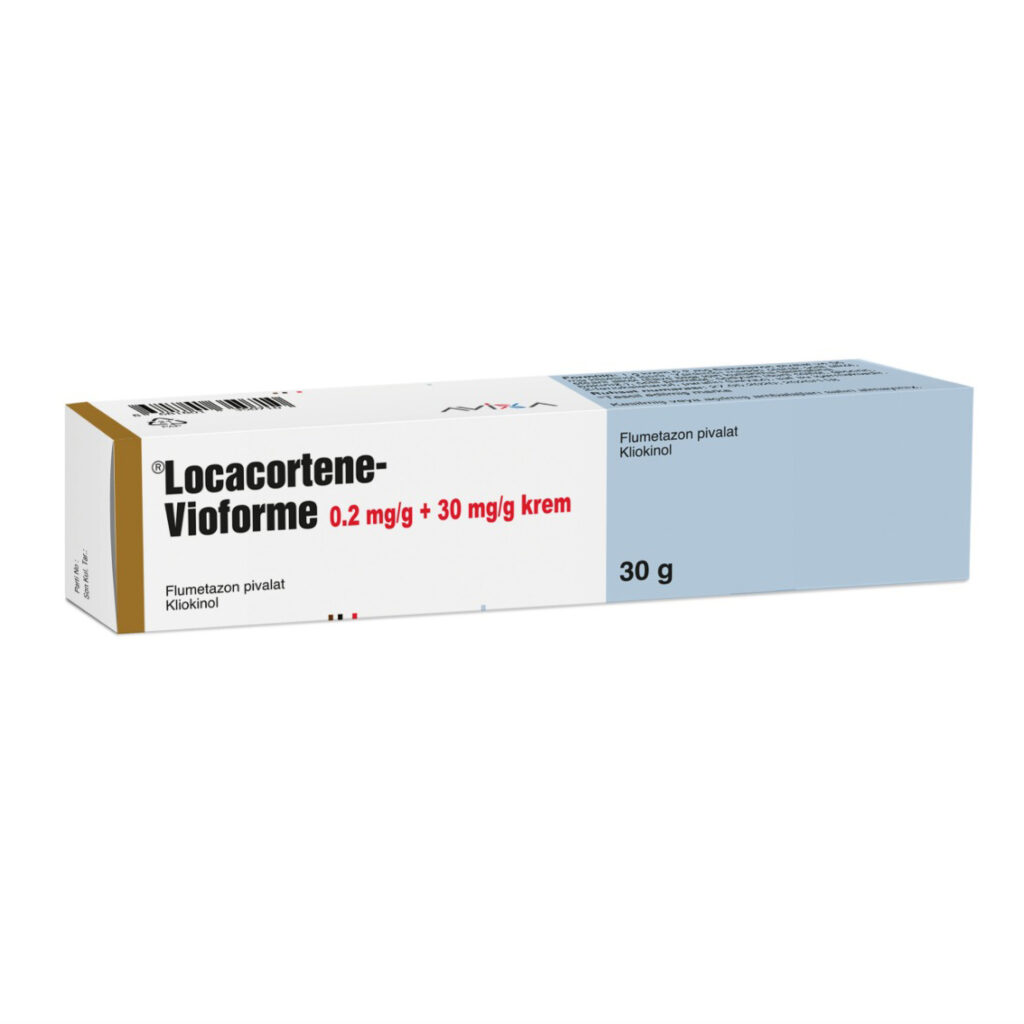 LOCACORTENE-VIOFORME 30 GR KREM 1 LOCACORTENE VIOFORME 30 GR KREM 31562