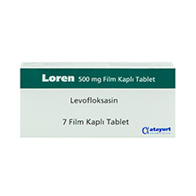 LOREN 500 MG 7 FILM TABLET 31594