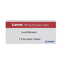 LOREN 750 MG 7 FILM TABLET 1 LOREN 750 MG 7 FILM TABLET 31595