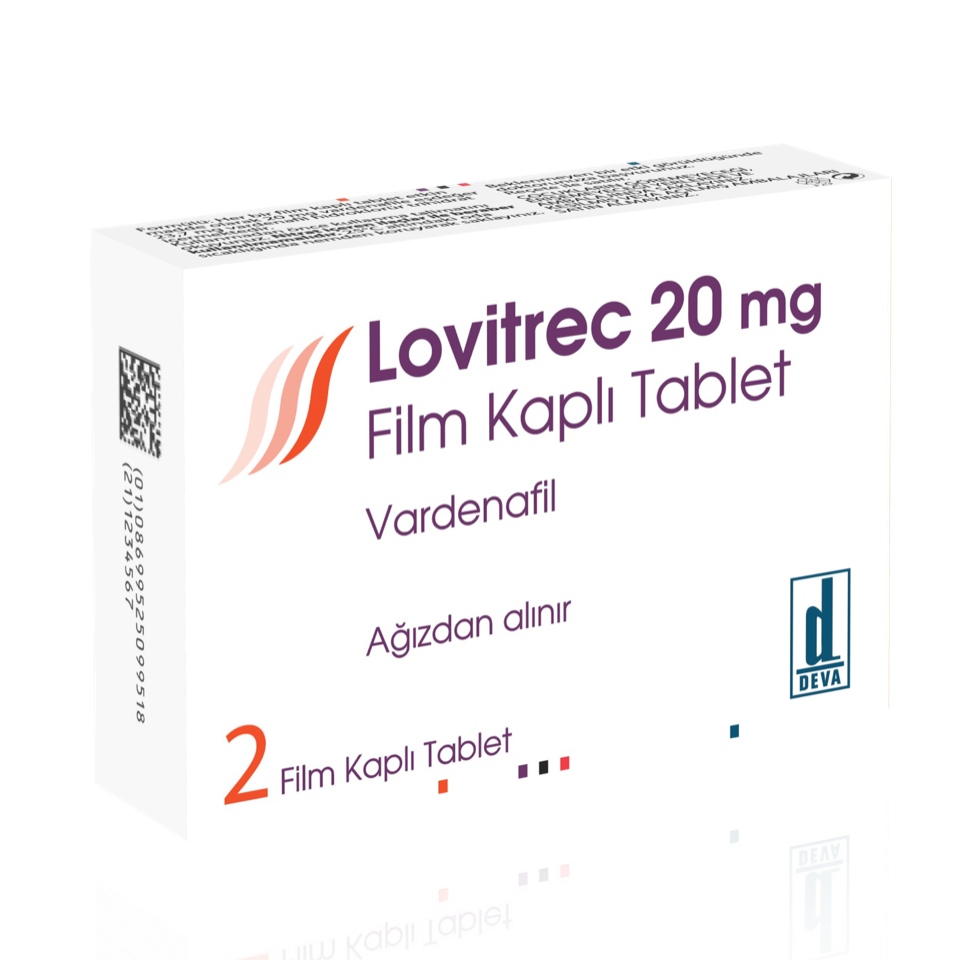 LOVITREC 20 MG FILM KAPLI TABLET (2 TABLET) 1 LOVITREC 20 MG FILM KAPLI TABLET 2 TABLET 31621