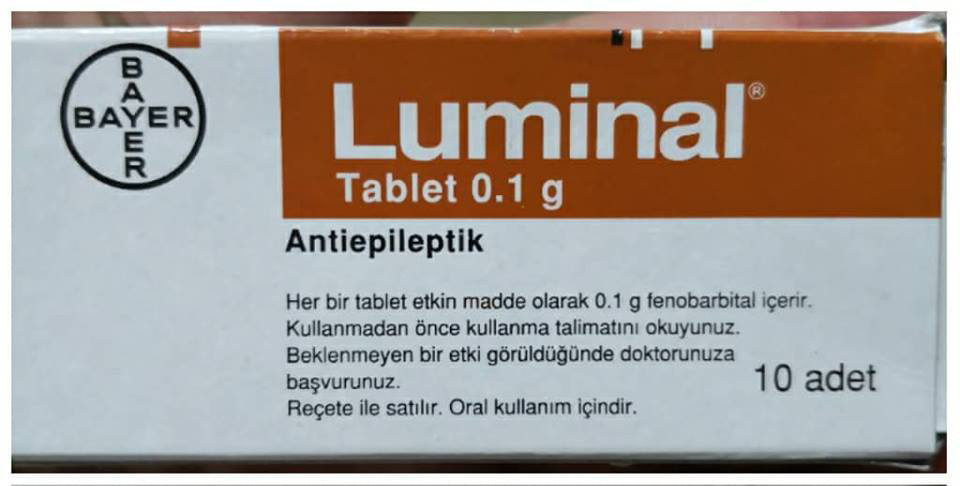 LUMINAL 10 TABLET 1 LUMINAL 10 TABLET 23098