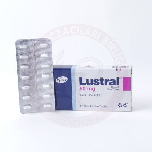 LUSTRAL 50 MG 28 TABLET 1 LUSTRAL 50 MG 28 TABLET 23101
