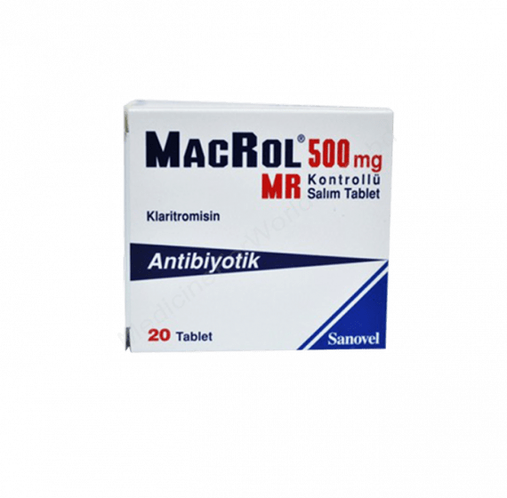 MACROL 500 MG MR 14 KONTROLLU SALIM TABLET 1 MACROL 500 MG MR 14 KONTROLLU SALIM TABLET 23123
