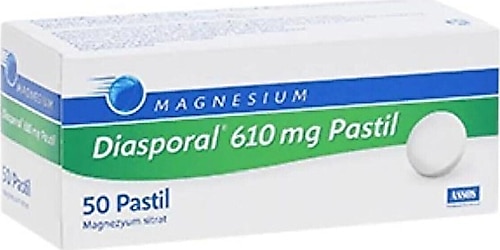 MAGNESIUM DIASPORAL PASTIL 1 MAGNESIUM DIASPORAL PASTIL 23143