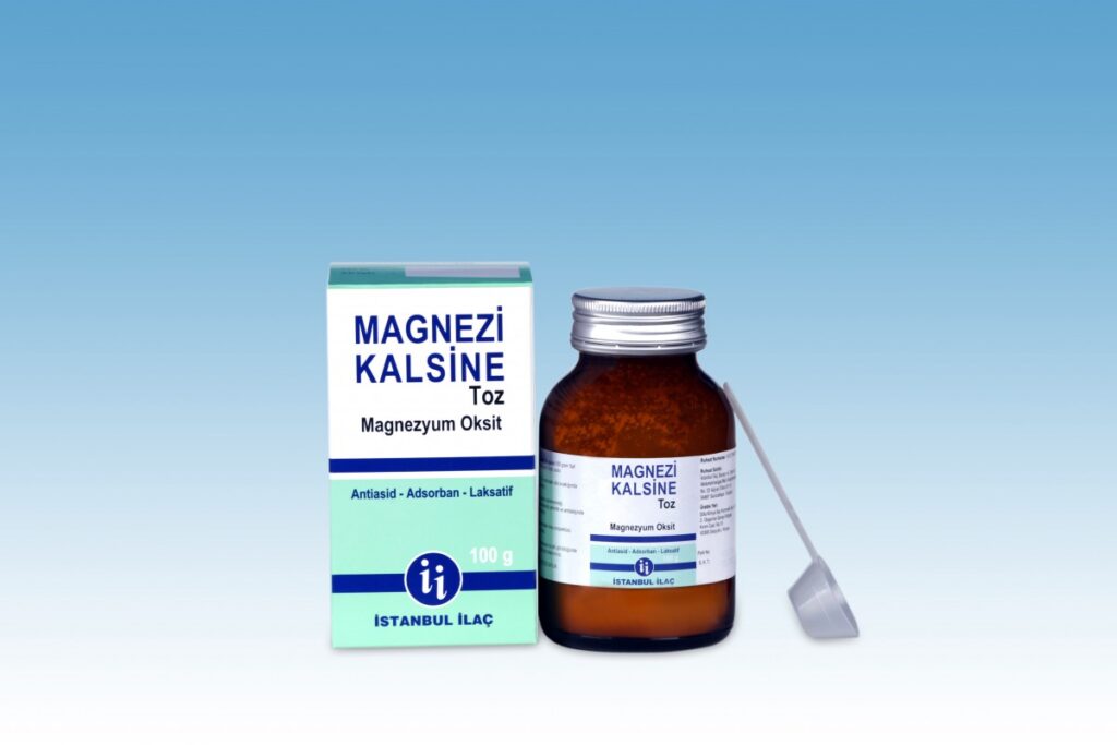 MAGNEZI KALSINE 100 G TOZ 1 MAGNEZI KALSINE 100 G TOZ 23144