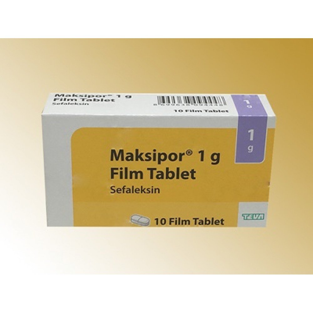 MAKSIPOR 1 GR 10 FILM TABLET 1 MAKSIPOR 1 GR 10 FILM TABLET 31727