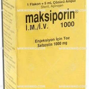 MAKSIPORIN 1000 MG IM ENJ.TOZ ICEREN 1 FLAKON 1 MAKSIPORIN 1000 MG IM ENJ.TOZ ICEREN 1 FLAKON 31734