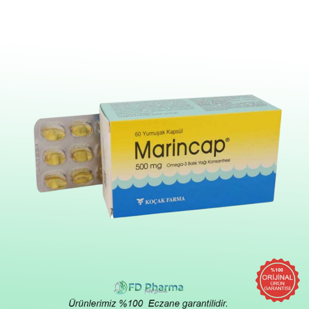 MARINCAP 500 MG YUMUŞAK KAPSUL 1 MARINCAP 500 MG YUMUSAK KAPSUL 31755