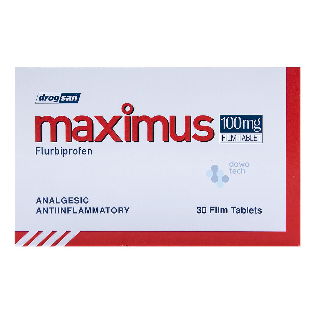 MAXIMUS 100 MG 30 FILM TABLET 1 MAXIMUS 100 MG 30 FILM TABLET 31773