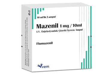 MAZENIL 1 MG/10 ML IV ENJ. ICIN COZ. ICEREN 5 AMPUL 1 MAZENIL 1 MG 10 ML IV ENJ. ICIN COZ. ICEREN 5 AMPUL 23191