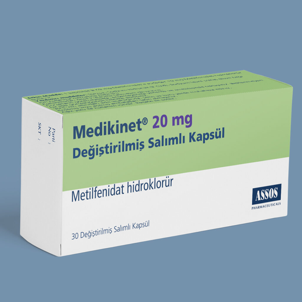 MEDIKINET 20 MG DEGISTIRILMIS SALIMLI KAPSUL (30 KAPSUL) 1 MEDIKINET 20 MG DEGISTIRILMIS SALIMLI KAPSUL 30 KAPSUL 23195