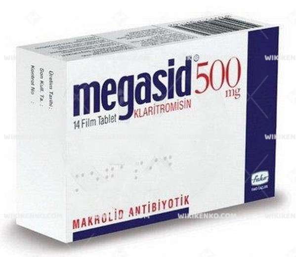 MEGASID 500 MG 14 FILM TABLET 1 MEGASID 500 MG 14 FILM TABLET 31829
