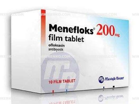 MENEFLOKS 200 MG 10 FILM TABLET 1 MENEFLOKS 200 MG 10 FILM TABLET 31869