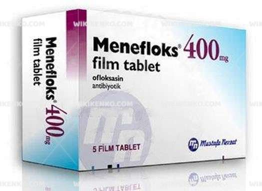 MENEFLOKS 400 MG 5 FILM TABLET 1 MENEFLOKS 400 MG 5 FILM TABLET 31870