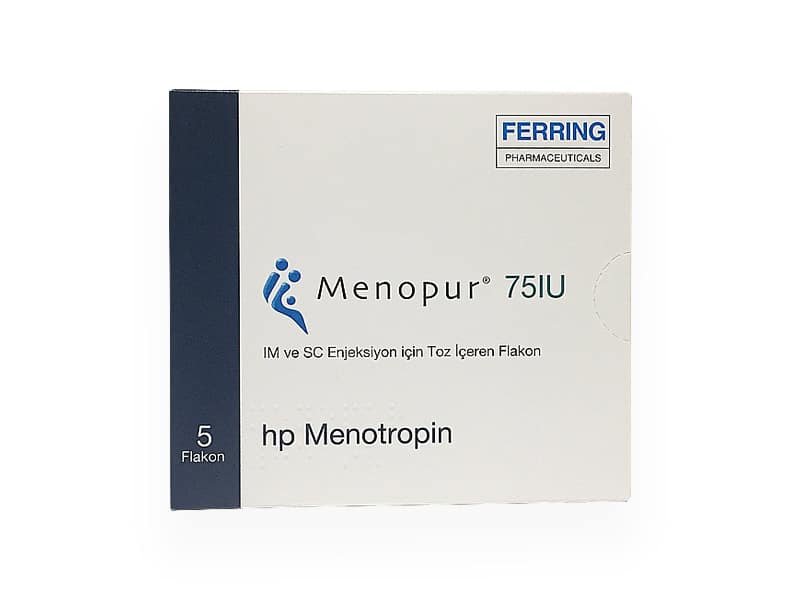 MENOPUR 75 IU IM VE SC ENJEKSIYON ICIN TOZ ICEREN 5 FLAKON 1 MENOPUR 75 IU IM VE SC ENJEKSIYON ICIN TOZ ICEREN 5 FLAKON 31874