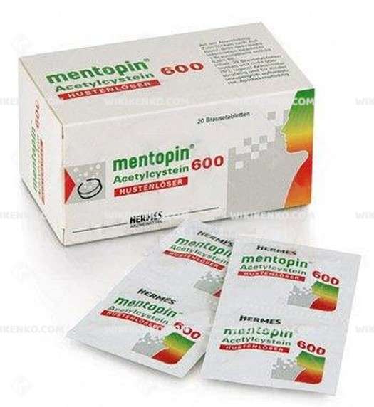 MENTOPIN 600 MG 20 EFFERVESAN TABLET 1 MENTOPIN 600 MG 20 EFFERVESAN TABLET 31880