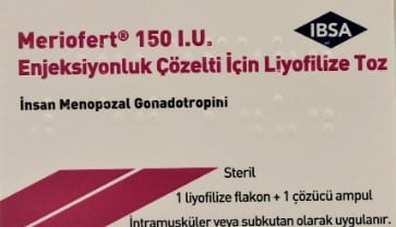 MERIOFERT 75 IU ENJEKSIYONLUK COZELTI ICIN LIYOFILIZE TOZ (1 FLAKON+1 COZUCU AMPUL) 1 MERIOFERT 75 IU ENJEKSIYONLUK COZELTI ICIN LIYOFILIZE TOZ 1 FLAKON1 COZUCU AMPUL 31897