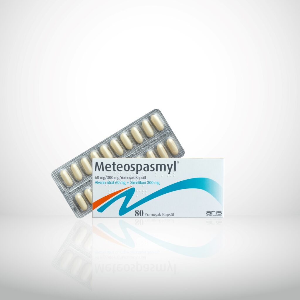 METEOSPASMYL 60 MG/300 MG YUMUSAK KAPSUL (80 KAPSUL) 1 METEOSPASMYL 60 MG 300 MG YUMUSAK KAPSUL 80 KAPSUL 23253