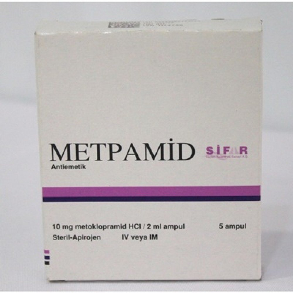 METPAMID 10 MG 5 AMPUL 1 METPAMID 10 MG 5 AMPUL 23275
