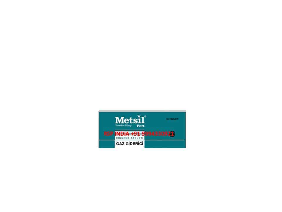 METSIL FORT 80 MG 50 TABLET 1 METSIL FORT 80 MG 50 TABLET 23282