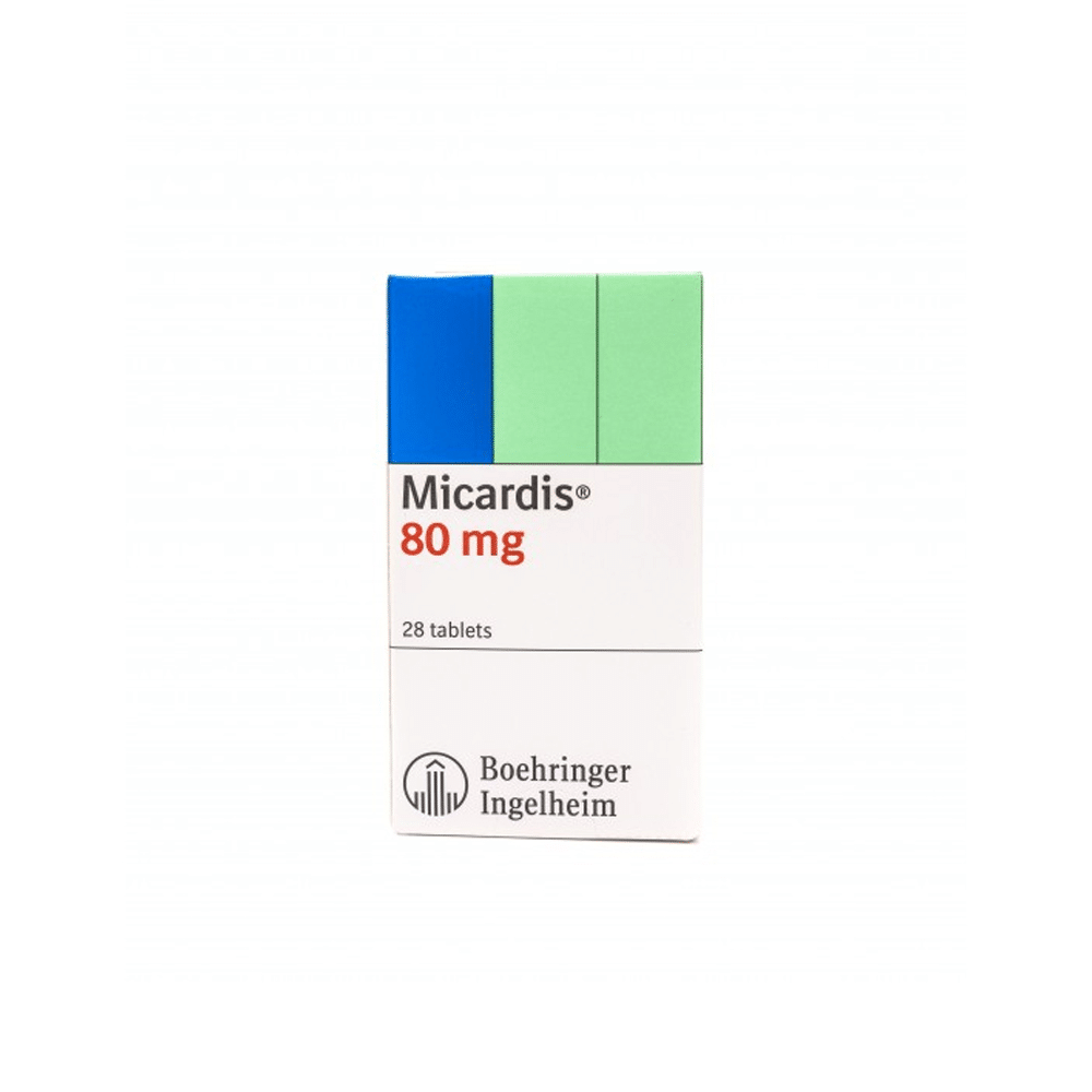 MICARDIS 80 MG 28 TABLET 1 MICARDIS 80 MG 28 TABLET 23299