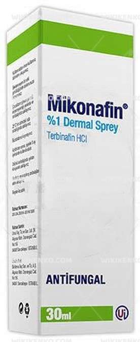 MIKONAFIN %1 30ML DERMAL SPREY 1 MIKONAFIN 1 30ML DERMAL SPREY 32021