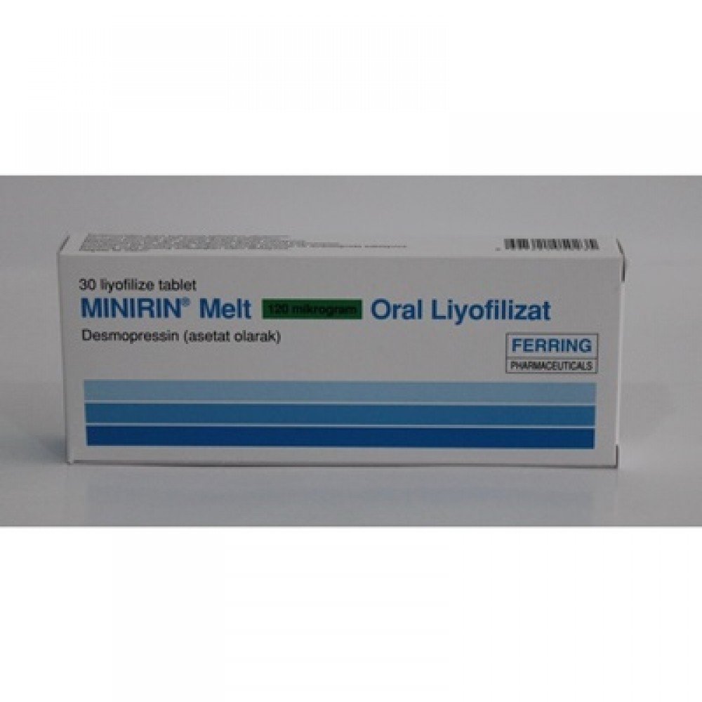 MINIRIN MELT 120 MCG ORAL LIYOFILIZAT 30 TABLET 1 MINIRIN MELT 120 MCG ORAL LIYOFILIZAT 30 TABLET 23352