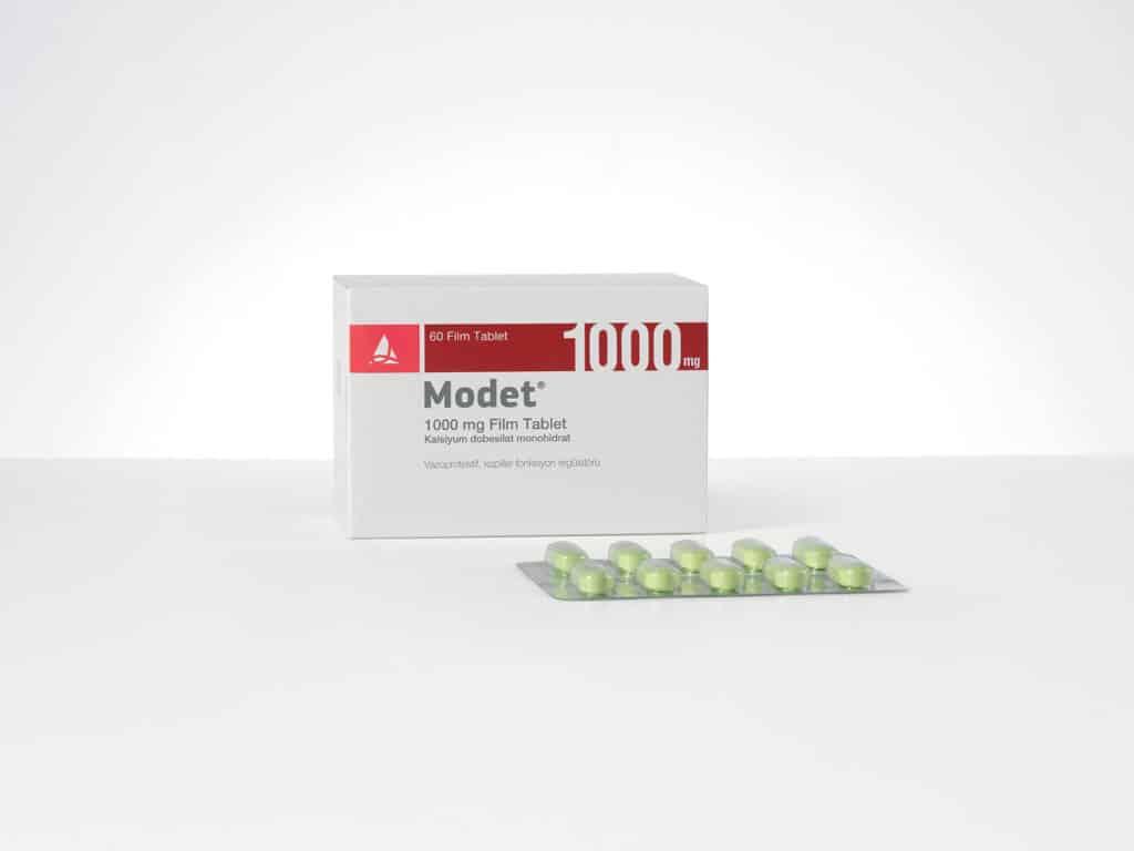 MODET 1000 MG FILM KAPLI TABLET 60 FILM KAPLI TABLET 23378