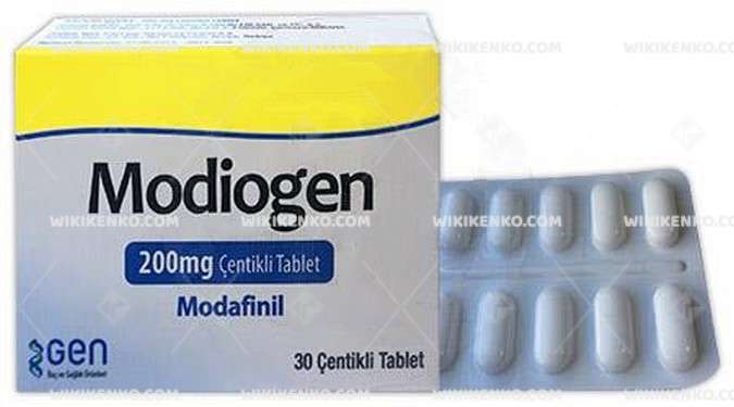 MODIOGEN 200 MG CENTIKLI TABLET (30 CENTIKLI TABLET) 1 MODIOGEN 200 MG CENTIKLI TABLET 30 CENTIKLI TABLET 23381