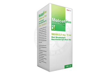 MOLCEF PLUS 200/62,5/5 ML ORAL SUSPANSIYON HAZIRLAMAK ICIN KURU TOZ 100 ML 1 MOLCEF PLUS 200 625 5 ML ORAL SUSPANSIYON HAZIRLAMAK ICIN KURU TOZ 100 ML 32105