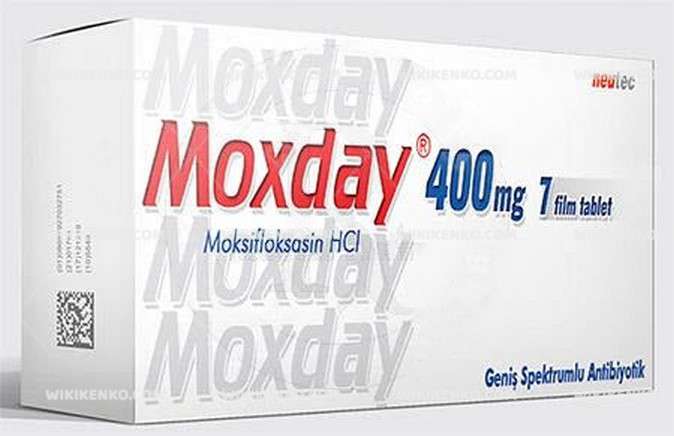 MOXDAY 400 MG 7 FILM TABLET 32164