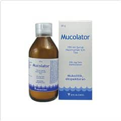 MUCOLATOR 200 MG/5 ML SURUP HAZIRLAMAK ICIN TOZ (150 ML) 1 MUCOLATOR 200 MG 5 ML SURUP HAZIRLAMAK ICIN TOZ 150 ML 23448