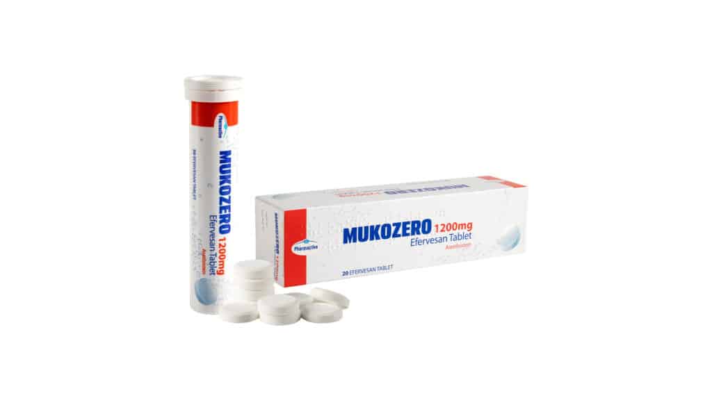 MUKOZERO 1200 MG 20 EFERVESAN TABLET 1 MUKOZERO 1200 MG 20 EFERVESAN TABLET 23464