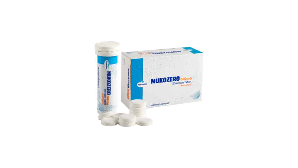 MUKOZERO 600 MG 20 EFERVESAN TABLET 1 MUKOZERO 600 MG 20 EFERVESAN TABLET 23466