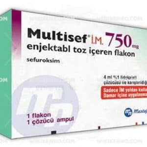 MULTISEF 750 MG IM ENJ.TOZ ICEREN 1 FLAKON 1 MULTISEF 750 MG IM ENJ.TOZ ICEREN 1 FLAKON 23481
