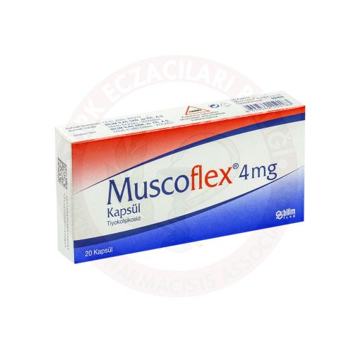 MUSCOFLEX 4 MG 20 KAPSUL 1 MUSCOFLEX 4 MG 20 KAPSUL 23487