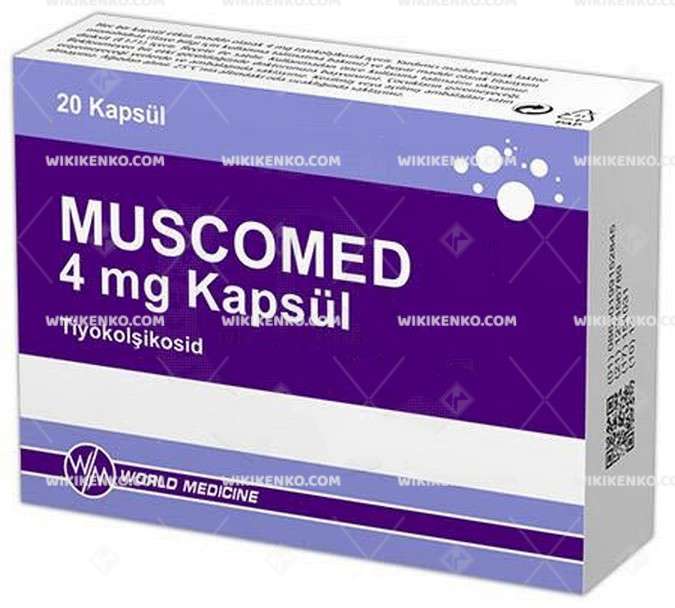 MUSCOMED 4 MG 20 KAPSUL 1 MUSCOMED 4 MG 20 KAPSUL 23491