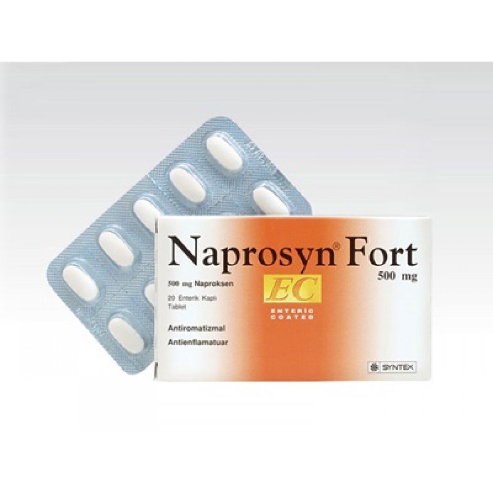 NAPROSYN EC FORT 500 MG 20 TABLET 1 NAPROSYN EC FORT 500 MG 20 TABLET 23530