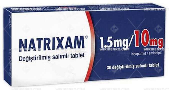 NATRIXAM 1,5 MG/10 MG DEGISTIRILMIS SALIMLI 30 TABLET 1 NATRIXAM 15 MG 10 MG DEGISTIRILMIS SALIMLI 30 TABLET 32312