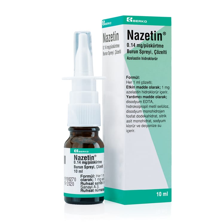 NAZE BURUN SPREYI 0,01 GR 10 ML 1 NAZE BURUN SPREYI 001 GR 10 ML 32322