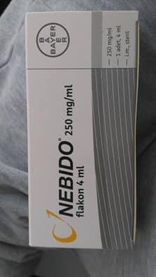 NEBIDO 250 MG/ML 4 ML 1 AMPUL 1 NEBIDO 250 MG ML 4 ML 1 AMPUL 32326
