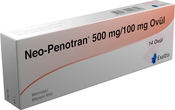 NEO-PENOTRAN 500 MG/ 100 MG 14 OVUL 1 NEO PENOTRAN 500 MG 100 MG 14 OVUL 23697