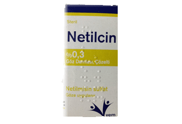 NETILCIN %0.3 GOZ DAMLASI, COZELTI 1 NETILCIN 0.3 GOZ DAMLASI COZELTI 23724