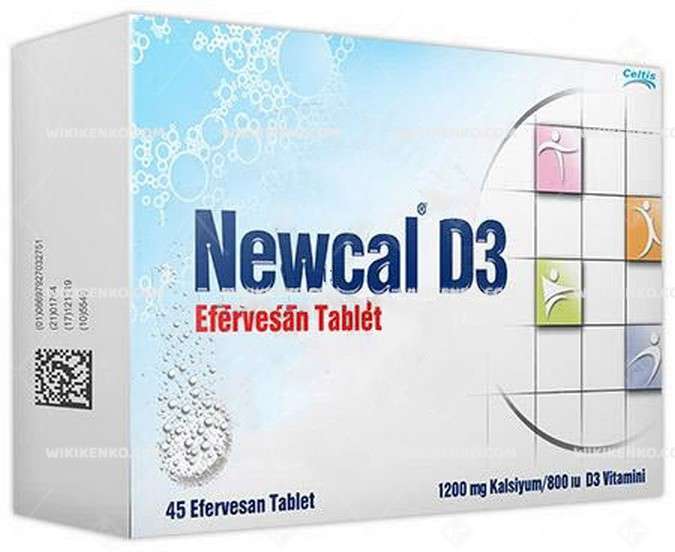 NEWCAL D3 45 EFERVESAN TABLET 1 NEWCAL D3 45 EFERVESAN TABLET 32444
