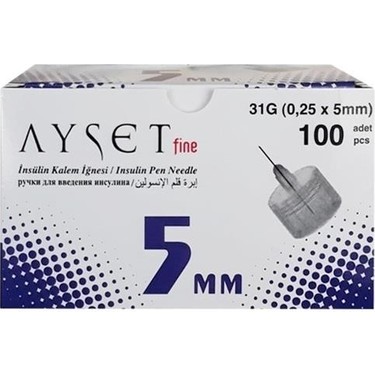NEWFINE 30 G*6MM INSULIN KALEM IGNESI 1 NEWFINE 30 G 6MM INSULIN KALEM IGNESI 32446